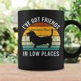 I've Got Friends In Low Places Basset Hound Retro Coffee Mug Gifts ideas