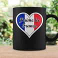 J'aime La France Flag I Love French Culture Paris Francaise Coffee Mug Gifts ideas