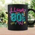J'aime Les Années 80 I Love The 80S Tasse Idées cadeaux