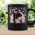 Japanese Anime Girl Manga Otaku Cherry Blossom Coffee Mug Gifts ideas