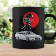 Jdm Skyline R32 Car Tuning Japón Samurai Drift Taza de café Ideas de regalos