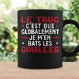 Je M'en Bats Les Cuoilles Cadeau Humoristique Tasse Idées cadeaux
