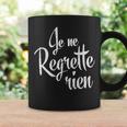 Je Ne Regrette Rien French Black Tassen Geschenkideen