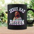 Jesus Has Rizzen Christian Meme Novelty Jesus Christ Coffee Mug Gifts ideas