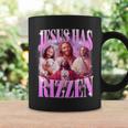 Jesus Has Rizzen Vintage Christian Jesus Playing Basketball Coffee Mug Gifts ideas