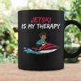 Jetski Is My Therapy Water Sports Fun Coffee Mug Gifts ideas