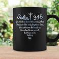 John 316 For God So Loved The World Jesus Coffee Mug Gifts ideas