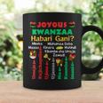 Joyous Kwanza Habari Gani African American Cultural Festival Coffee Mug Gifts ideas