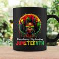 Junenth Black African Hair Remembering My Ancestors Coffee Mug Gifts ideas