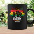 Junenth Celebrate Freedom 1865 African American Women Coffee Mug Gifts ideas