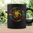 Junenth Is My Independence Day Lion Free Ish Since 1865 Coffee Mug Gifts ideas