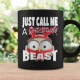 Just Call A Christmas Beast With Cute Little Owl Coffee Mug Gifts ideas