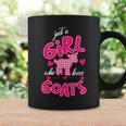 Just A Girl Who Loves Goats Love Arrow Coffee Mug Gifts ideas