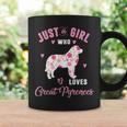 Just A Girl Who Loves Great Pyrenees Women Coffee Mug Gifts ideas