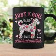 Just A Girl Who Loves Labradoodle For Dog Lover Coffee Mug Gifts ideas