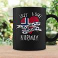 Just A Girl Who Loves Norway Vintage Coffee Mug Gifts ideas