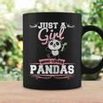 Just A Girl Who Loves Pandas Panda Bear Coffee Mug Gifts ideas