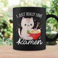 I Just Really Love Ramen Cat Anime Kawaii Otaku Clothing Coffee Mug Gifts ideas