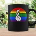 K-Pop Heart Hand Lgbt Gay Pride Retro Vintage Lgbtq Pride Coffee Mug Gifts ideas