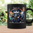 Kawaii Graphic Japanese Anime Manga Samurai Ninja Cat Coffee Mug Gifts ideas