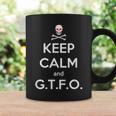 Keep Calm And Gtfo Idea Get The Fluff Out Kitty Coffee Mug Gifts ideas