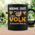 Keine Zeit, Mein Volk Braucht Mich Biene Schwarzes Tassen Geschenkideen