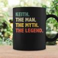 Keith The Man The Myth The Legend Vintage For Keith Coffee Mug Gifts ideas