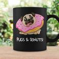 Kids Pugs & Donuts Pug Lover Candy Fan Girl Coffee Mug Gifts ideas