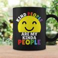 Kind People Are My Kinda People Kindness Smiling Coffee Mug Gifts ideas