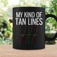 My Kind Of Tan Lines Math Pun Trigonometry Coffee Mug Gifts ideas