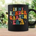 In My Kindergarten Teacher Era Kinder Groovy Retro Coffee Mug Gifts ideas
