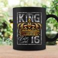 This King Rules At 16 16 Year Old 16Th Birthday Coffee Mug Gifts ideas