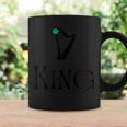 King Surname Irish Family Name Heraldic Celtic Harp Coffee Mug Gifts ideas