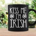 Kiss Me I'm Irish Saint Patrick's Day Coffee Mug Gifts ideas