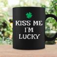Kiss Me I'm Lucky St Patrick's Day Irish Luck Coffee Mug Gifts ideas