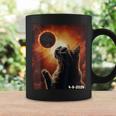 Kitten Cat Wearing Glasses Retro Solar Eclipse April 8 2024 Coffee Mug Gifts ideas