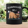 Klimakiller No 1 Cute Pug Dog Lover Tassen Geschenkideen
