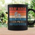 Krav Maga Es Mi Superpoder Krav Maga Taza de café Ideas de regalos