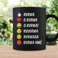 Kurwa Mac Polish Slang For Poland Tassen Geschenkideen