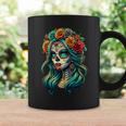 La Catrina Dia De Los Muertos Latina Cinco De Mayo Coffee Mug Gifts ideas