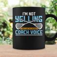 Lacrosse Coach Lax Sticks Coach Voice Coffee Mug Gifts ideas