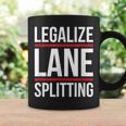 Lane-Splitting Motorcycle Cars Make Lane Splitting Legal Coffee Mug Gifts ideas