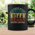 Las Leyendas Nacen En Abril 1944 80 Años Fabricado En 1944 Taza de café Ideas de regalos