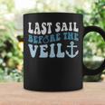Last Sail Before The Veil Bride Nautical Bachelorette Party Coffee Mug Gifts ideas