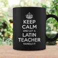 Latin Teacher Job Title Profession Birthday Idea Coffee Mug Gifts ideas