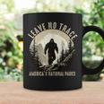 Leave No Trace America National Parks Sasquatch Coffee Mug Gifts ideas