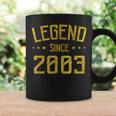 Legend Since 2003 Vintage 16 Yrs Old Bday 16Th Birthday Coffee Mug Gifts ideas
