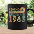 Legend Since December 1965 December 1965 Birthday Coffee Mug Gifts ideas