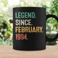 Legend Since February 1994 30Th Birthday 30 Years Old Coffee Mug Gifts ideas