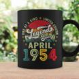 Legends Since April 1954 70 Year Old 70Th Birthday Men Coffee Mug Gifts ideas